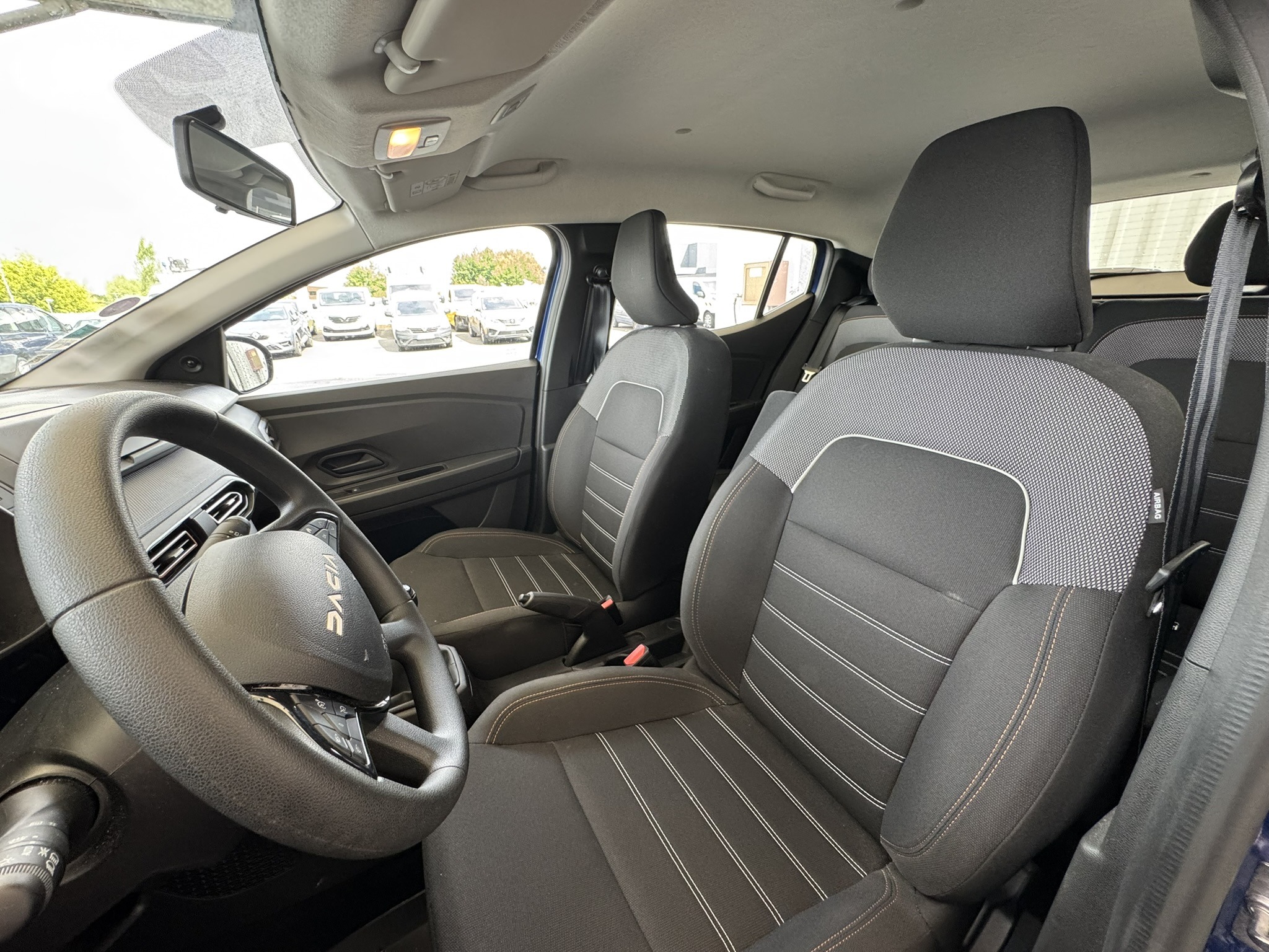 Siège conducteur d'une Dacia Sandero Stepway
