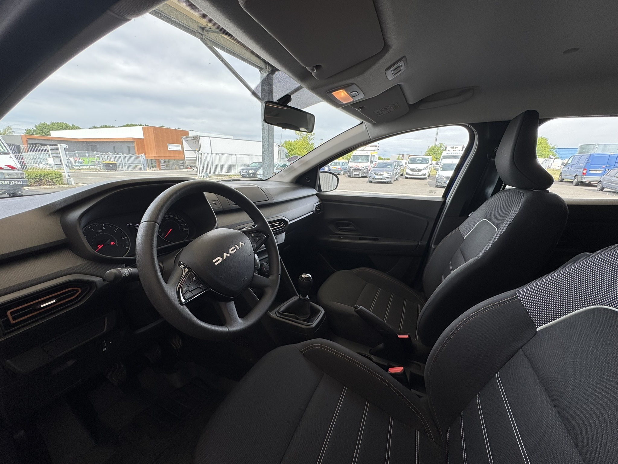 Place conducteur d'une Dacia Sandero Stepway 3