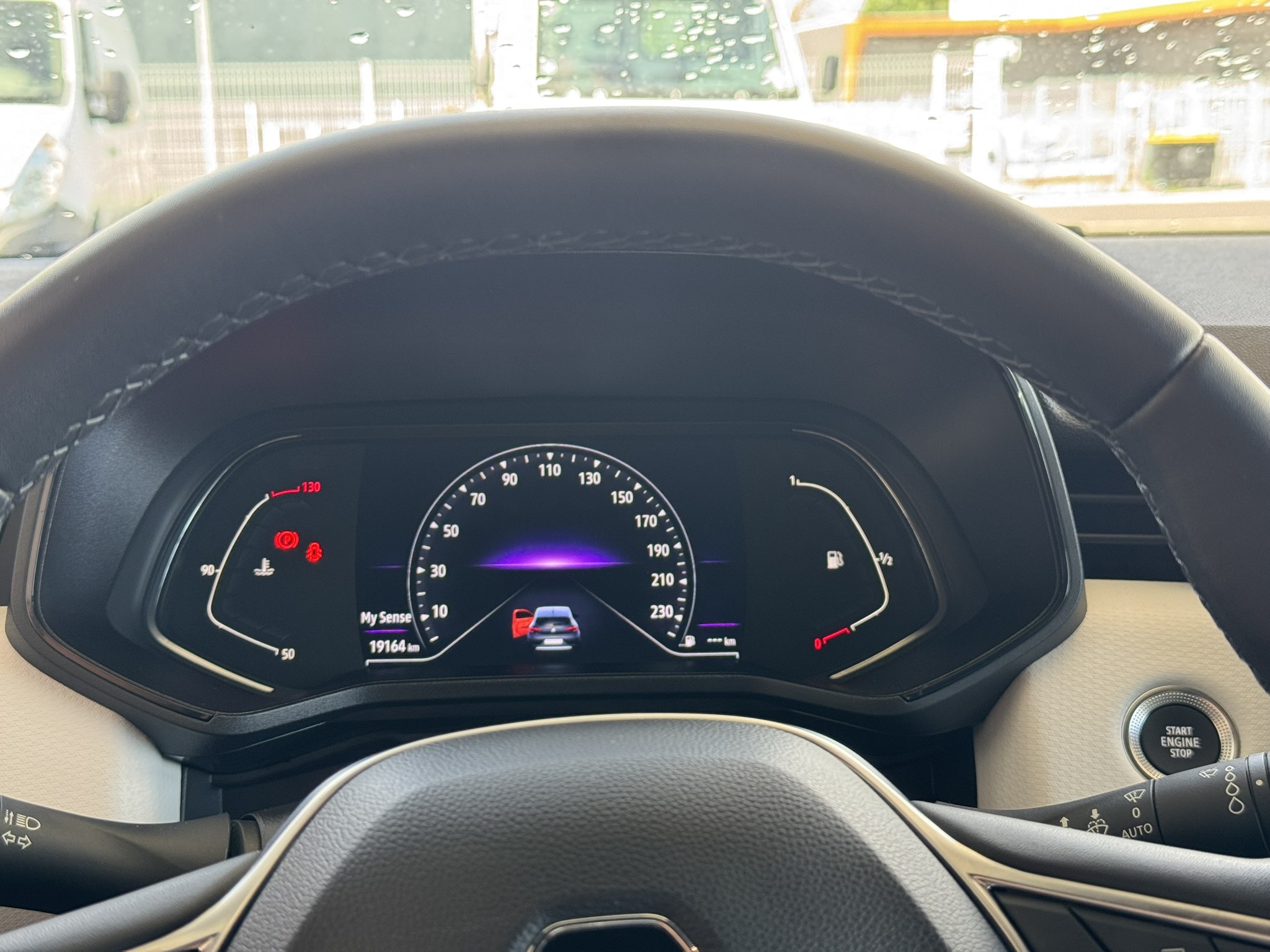 Compteur d'une Renault Clio 5