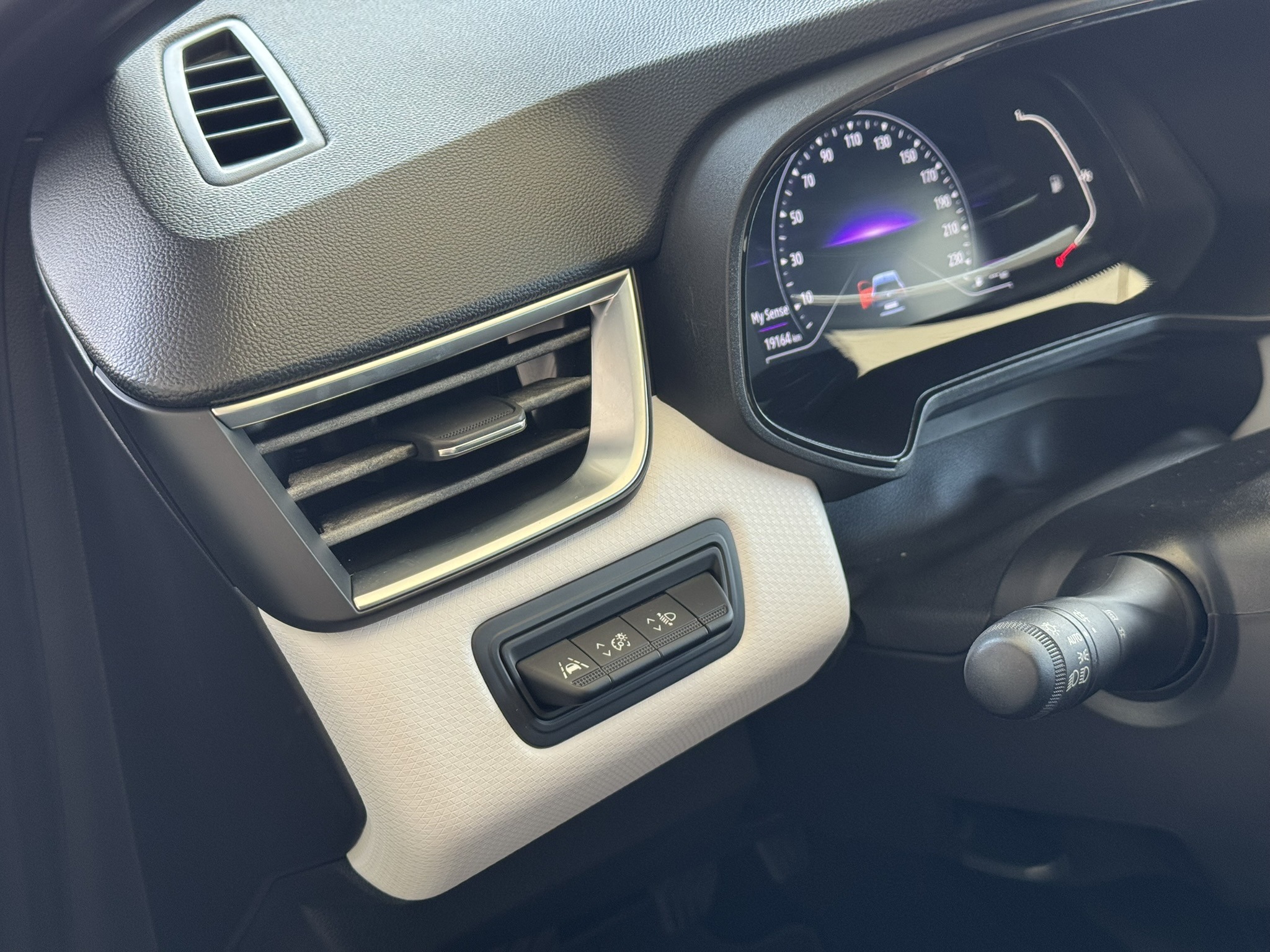 Ventilation d'une Renault Clio 5