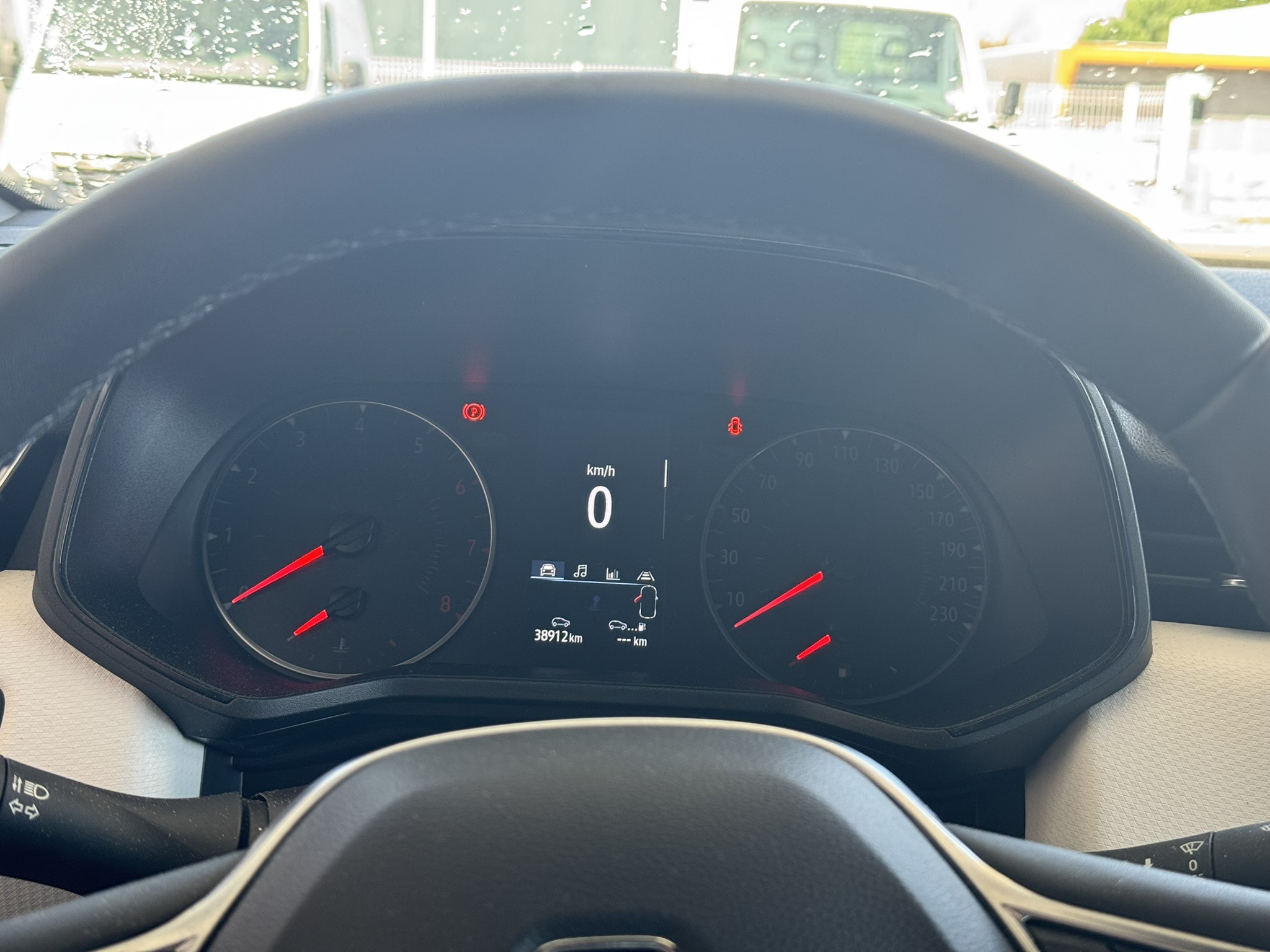 Compteur d'une Renault Clio 5 limited