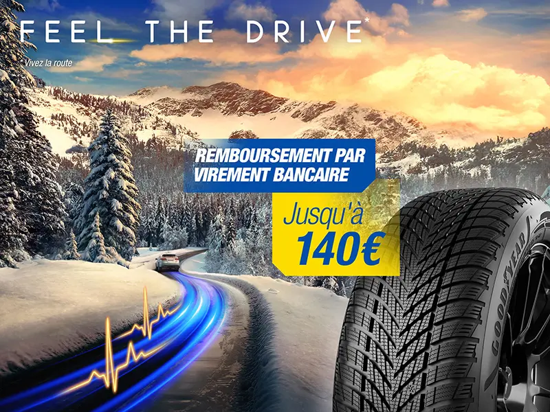 Promos Goodyear 140€ remboursés