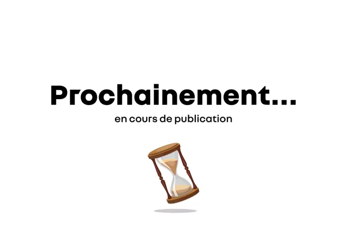 Image d'attente, en cours de publication